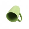 Light Green Bamboo Coffee Mugs Flat
